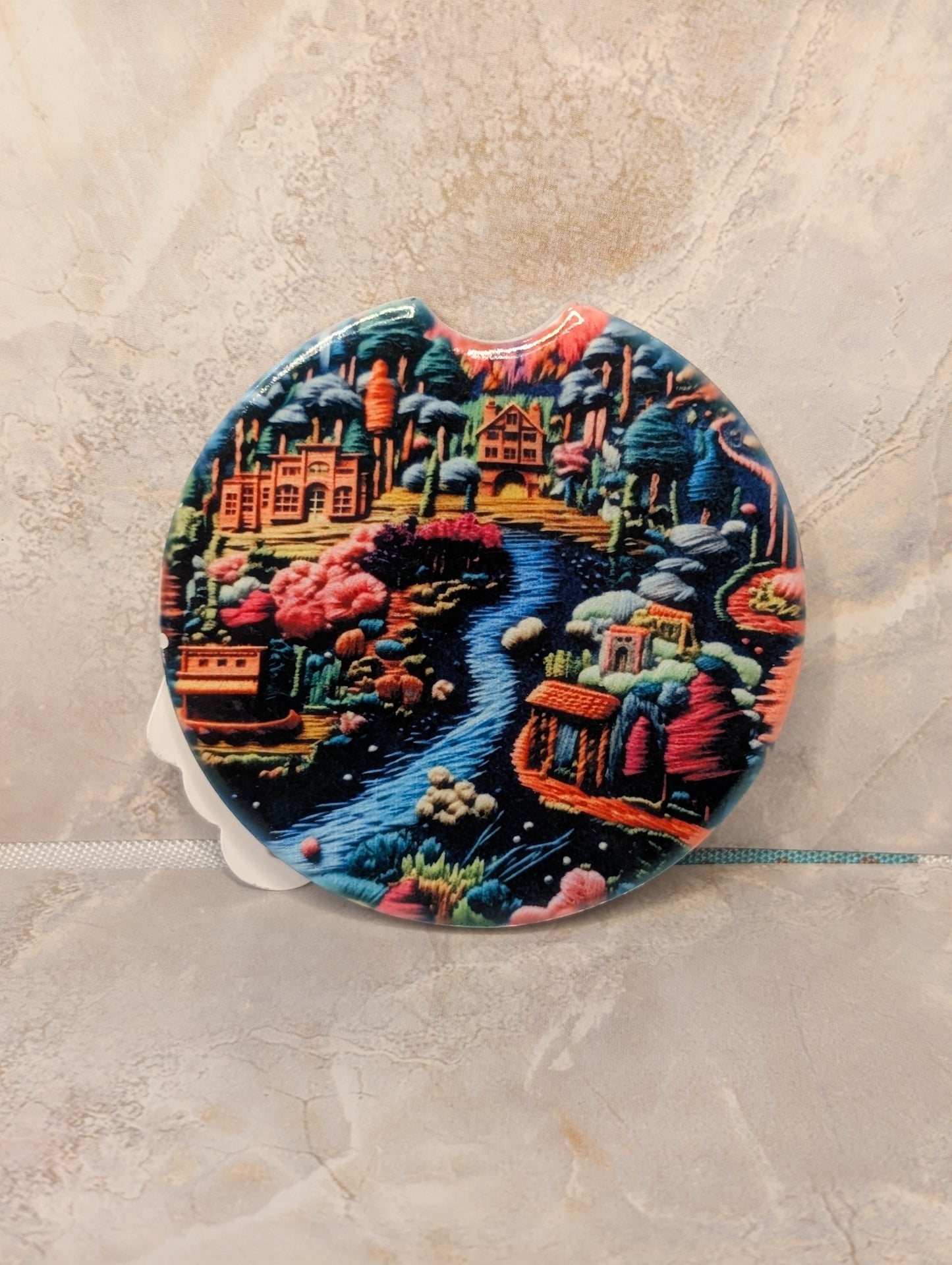 Cute car coaster