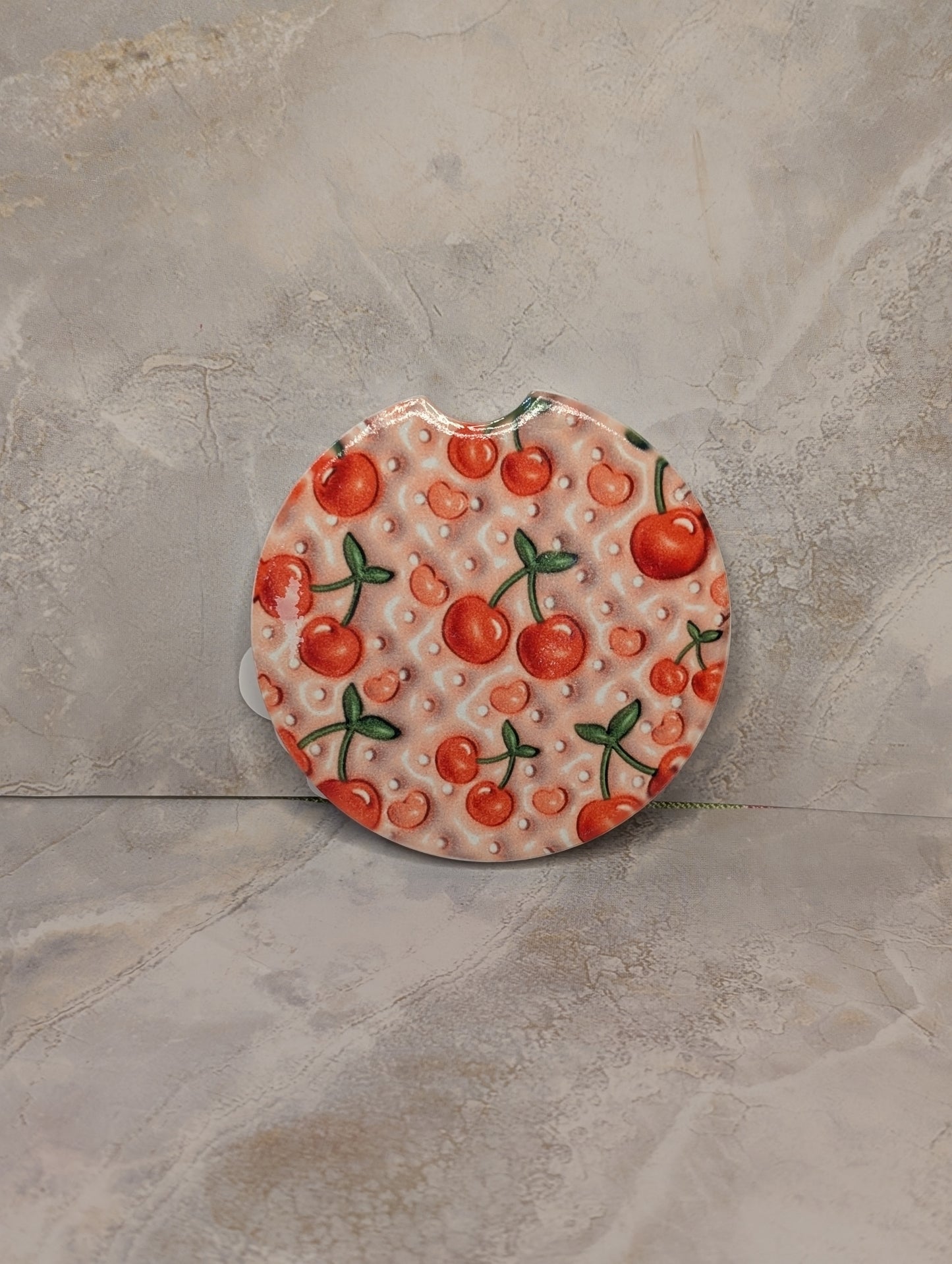 Cherry car coaster
