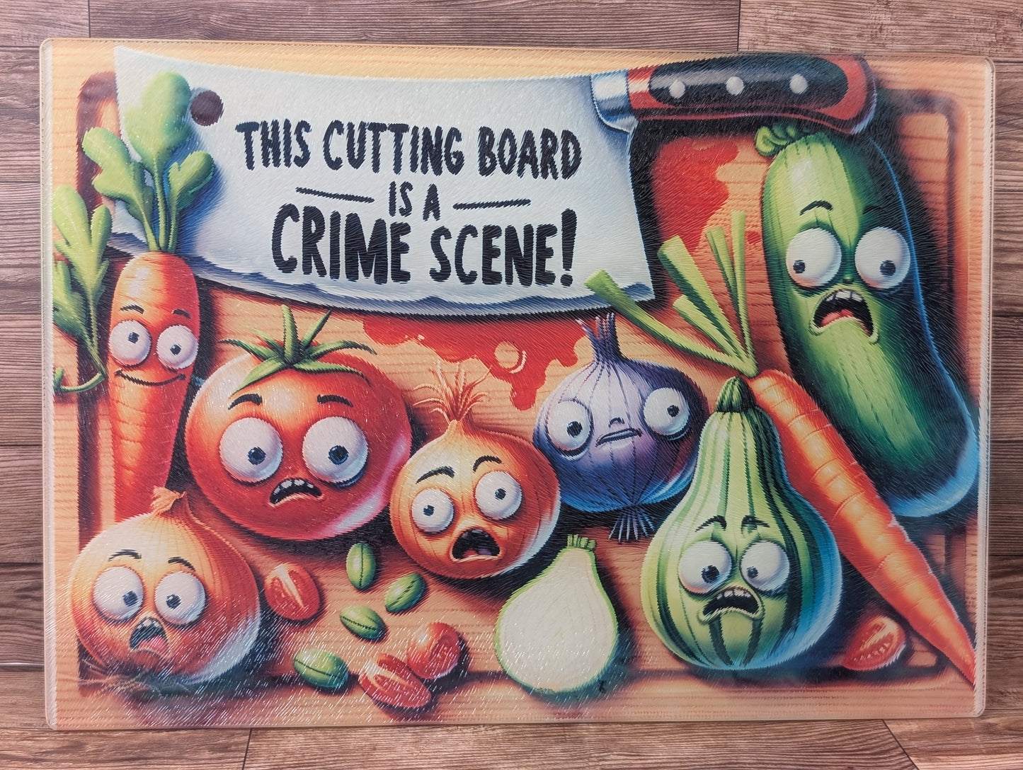 Glass cutting board