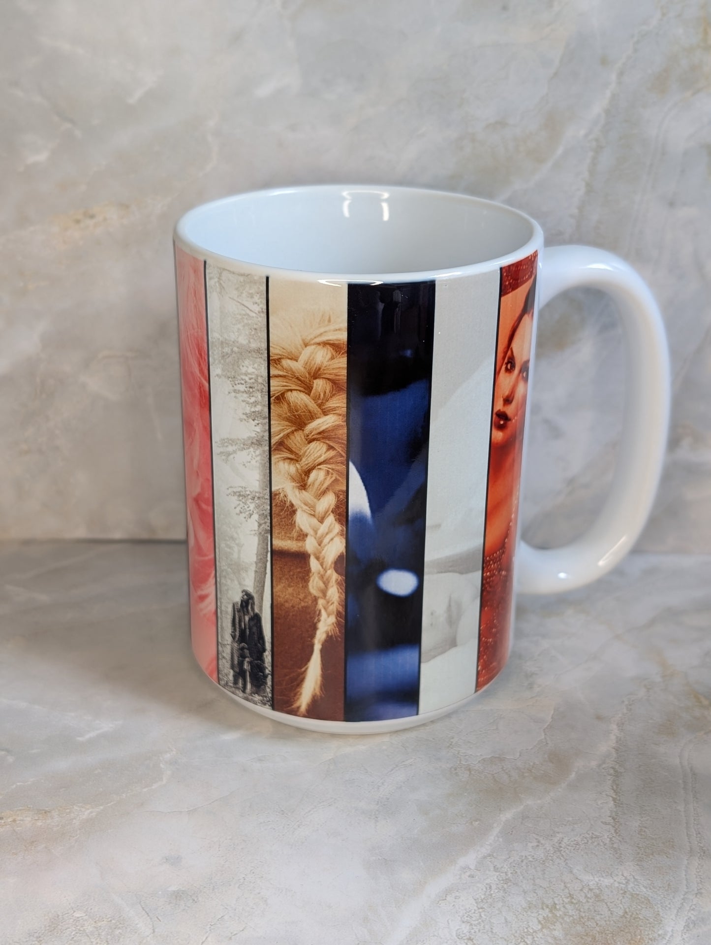Taylor albums mug 15 oz