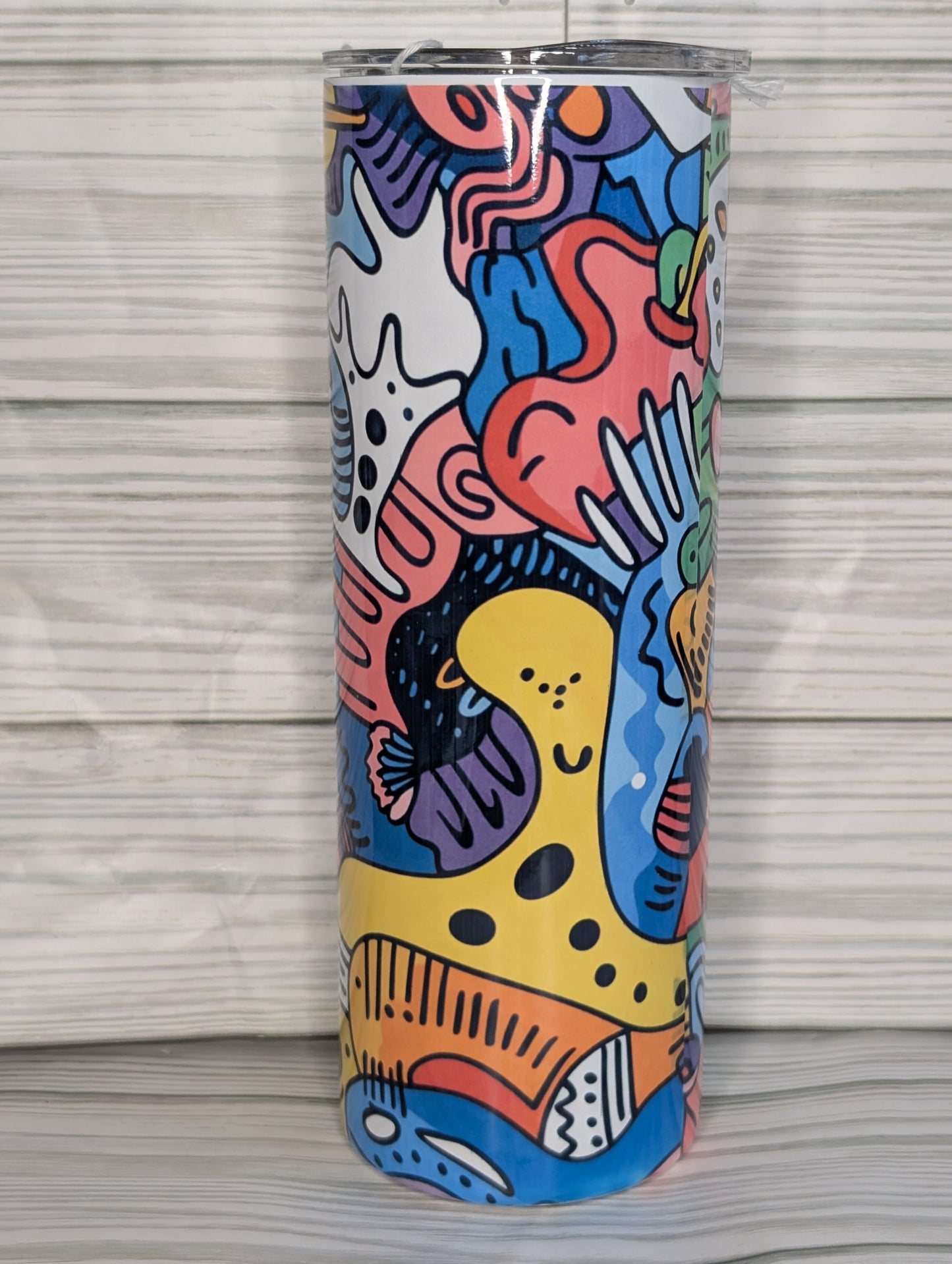 20 oz artsy tumbler