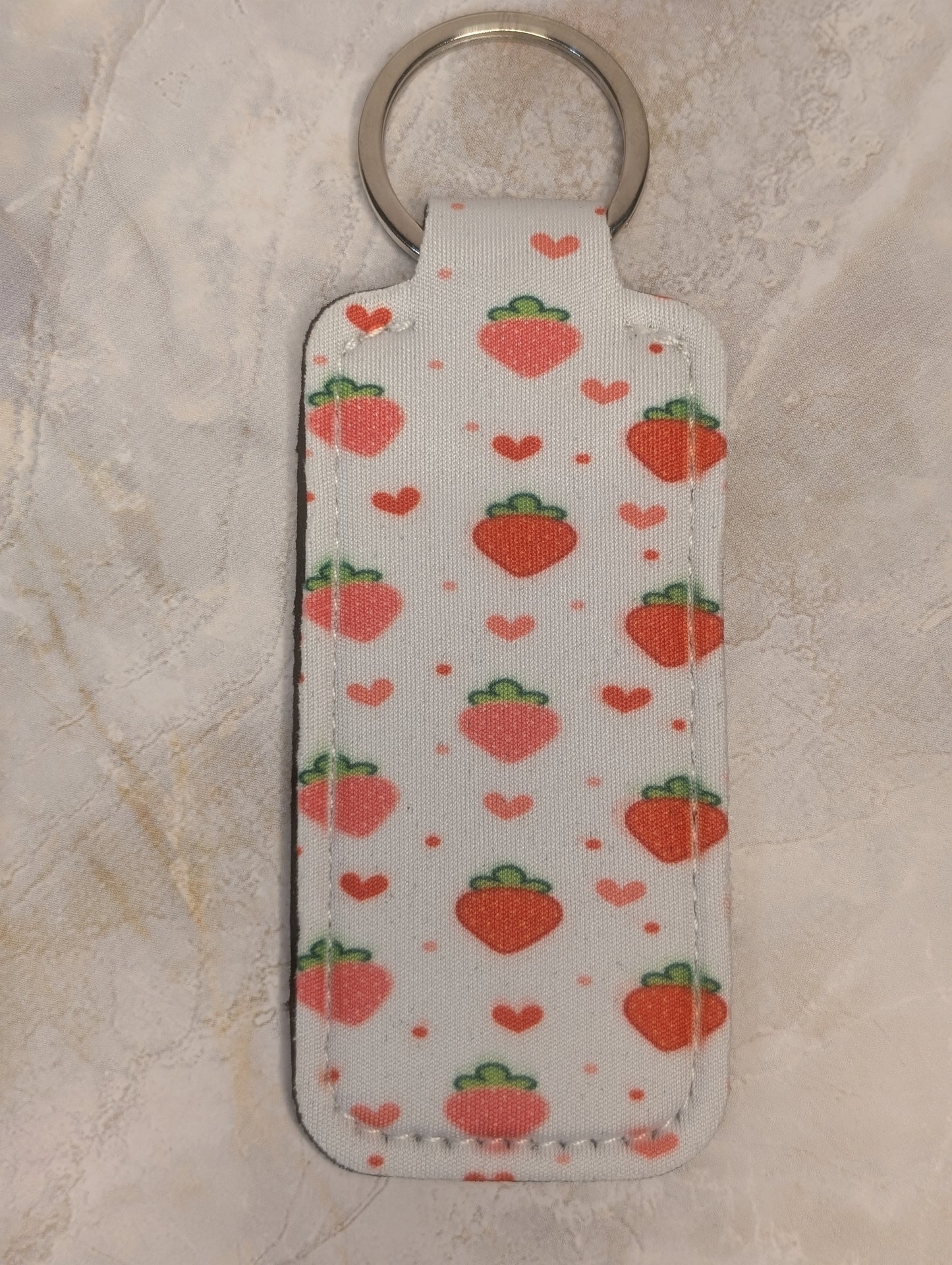 Chapstick/flashdrive holder